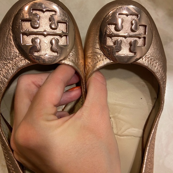 Tory Burch Flats-Rose Gold - Picture 4 of 6